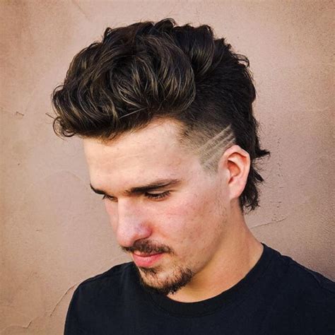 haircuts mullet style|cool mullet hairstyles for guys.